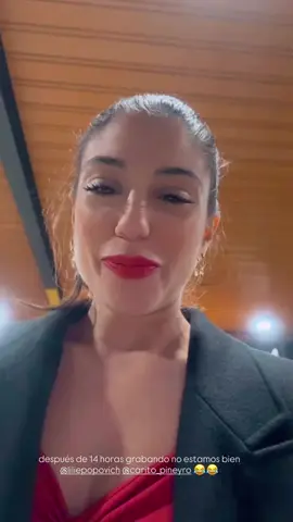 Rosina via Historia de Instegram después de 14 horas de Grabación  #TeamRositas  #RosinaBeltran 