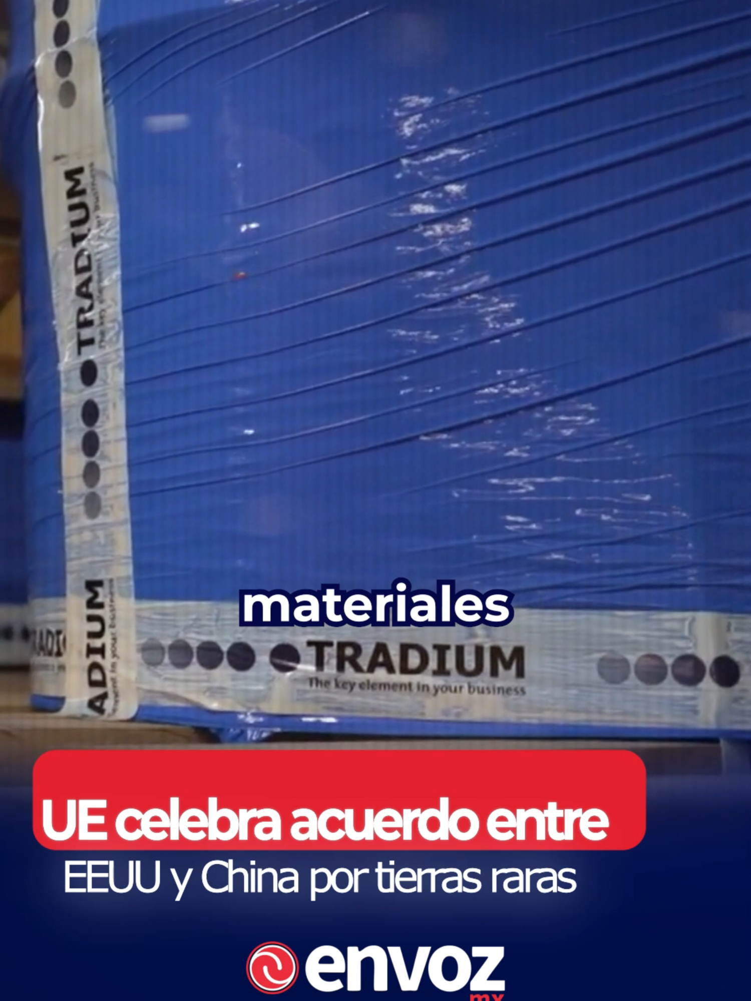 La Unión Europea respaldó el pacto entre Washington y Pekín que suspende por un año las restricciones a la exportación de tierras raras, insumos esenciales para la industria tecnológica. El entendimiento, alcanzado tras negociaciones de alto nivel y el encuentro Trump–Xi, alivia la presión sobre las cadenas globales. #noticias #China #EEUU