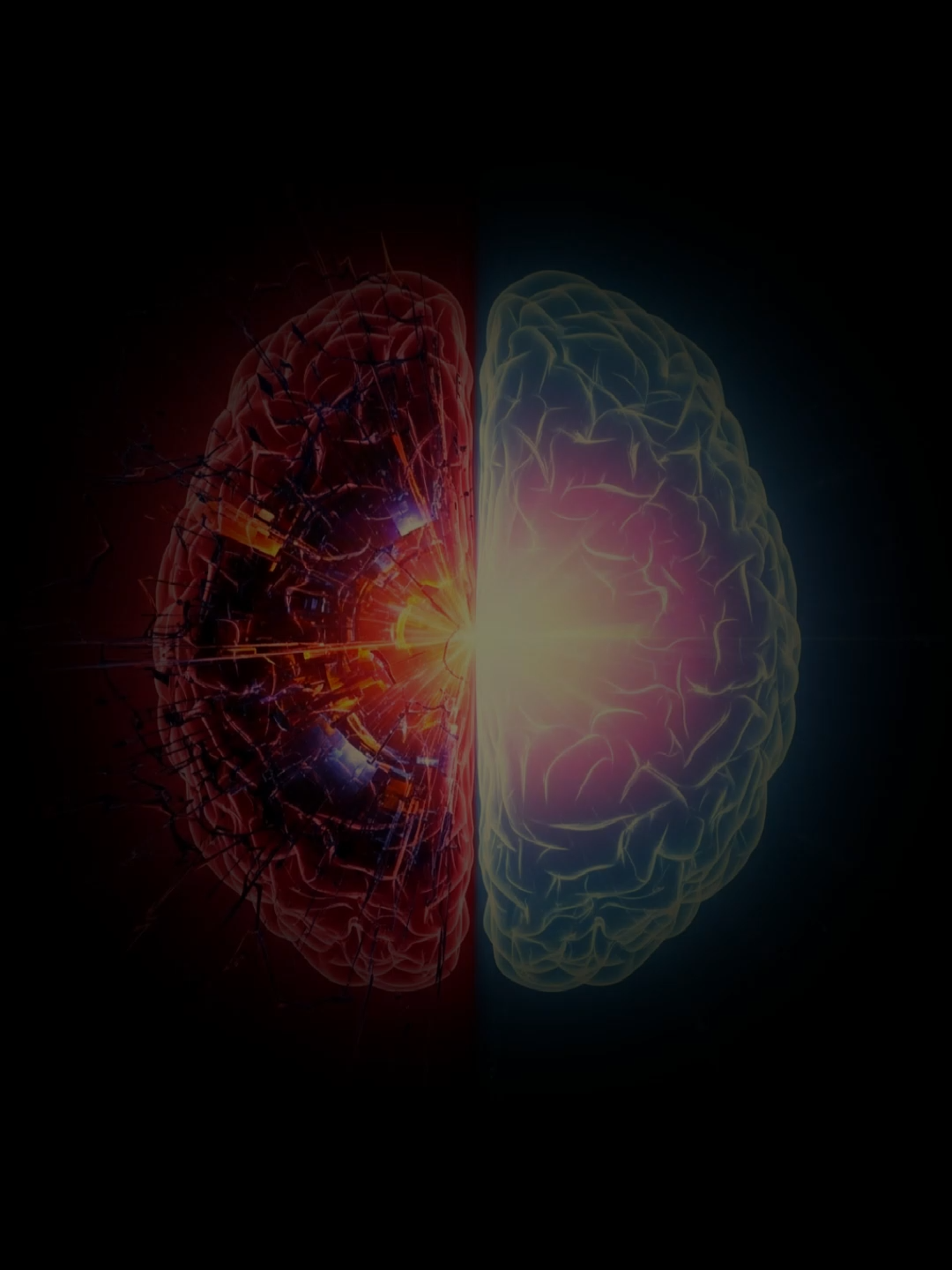 Você não perde o controle do seu cérebro porque quer... #psicologia #reflexao #amorproprio