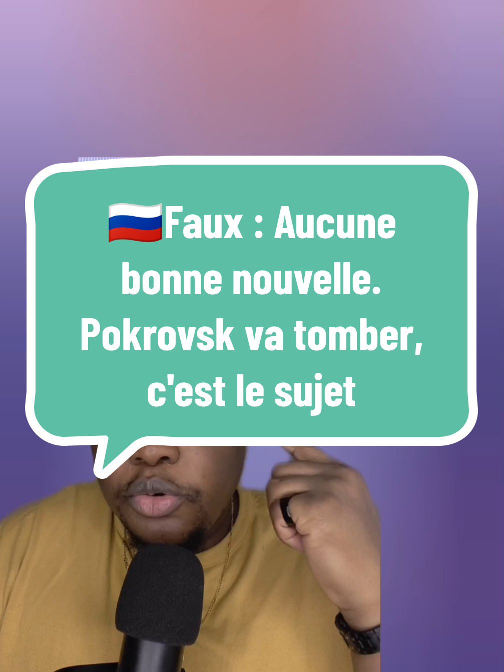🇷🇺Faux : Aucune bonne nouvelle. Pokrovsk va tomber, c'est le sujet #poutine🇷🇺 #russie🇷🇺 #francetiktok🇨🇵 #francetiktok #francetiktok🇫🇷 