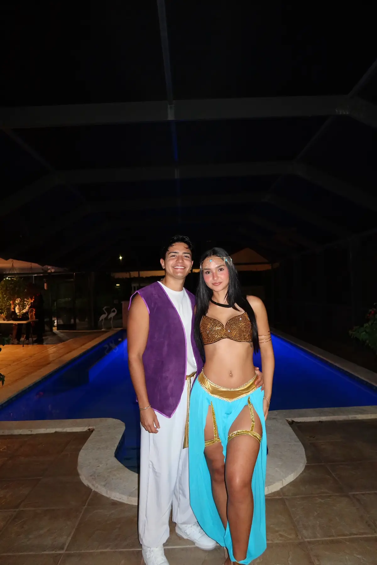 #fyp #halloween #jasmine #aladdin #couple 