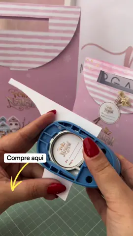 Furador redondo para círculos o link pro de 3,8cm está nos comentários e também na minha vitrine.  #TikTokShop1111BR #TikTokShopBlackFridayBR