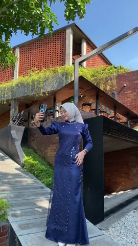 new dress 💙 #alvbasic #gamiskekinian #dresskondangan #dressbridesmaid #dress 
