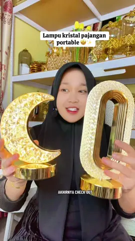 Gak nyangk lampu pajangan mewah ini harga nya murah meriah 🤩✨#lampupajangan #lampukristal #lampuhias #lamputidur #lampumeja 