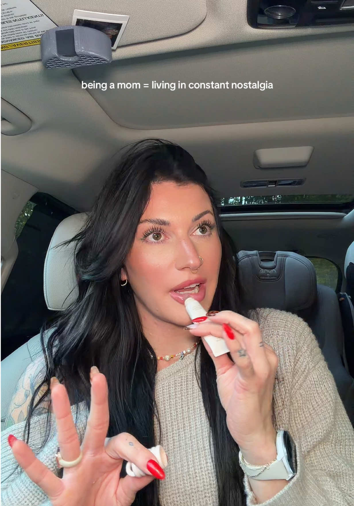 moms…. how are we not crying every day??? AM I OK!? LOL 😆 #momsintheir30s #yourmomfriend #momsintheir30s #motherhoodunfiltered #presentnostalgia 