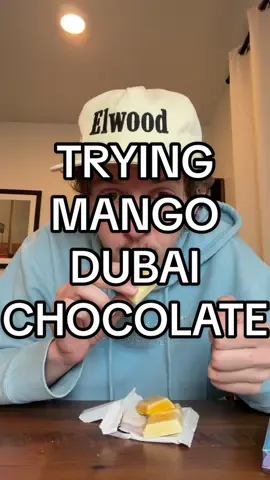 TRYING MANGO DUBAI CHOCOLATE
