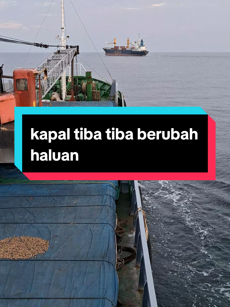 kapal tiba tiba potong haluan gaesh #ceritapelautindonesia🚢🇮🇩 #fypage #fyp #pejuangrupiah @Daily_me🦋 