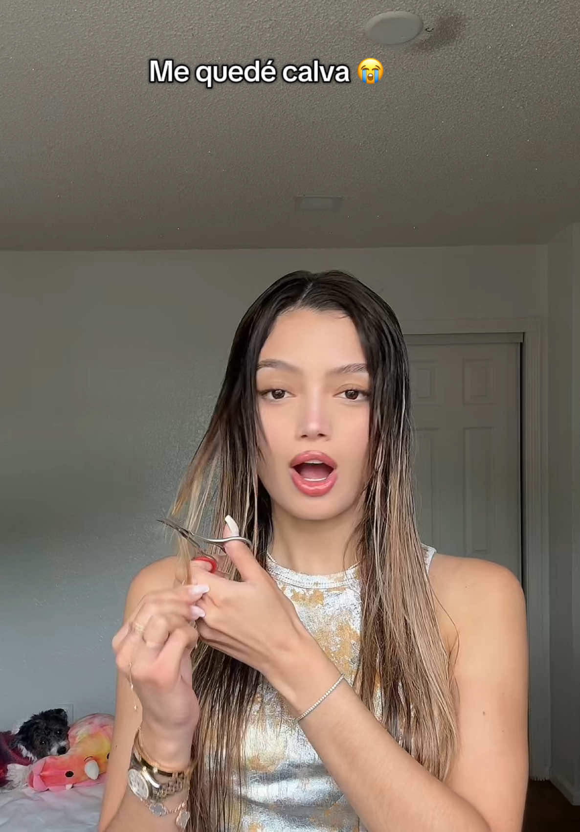 Perdí todo mi pelo 😭⚠️ Amigaaa necesitas este consejo !!!! #comedia #sheglam #sheglamhair #sheglamitcurl #sheglamhotstreak @SHEGLAM @SHEGLAM HAIR US 