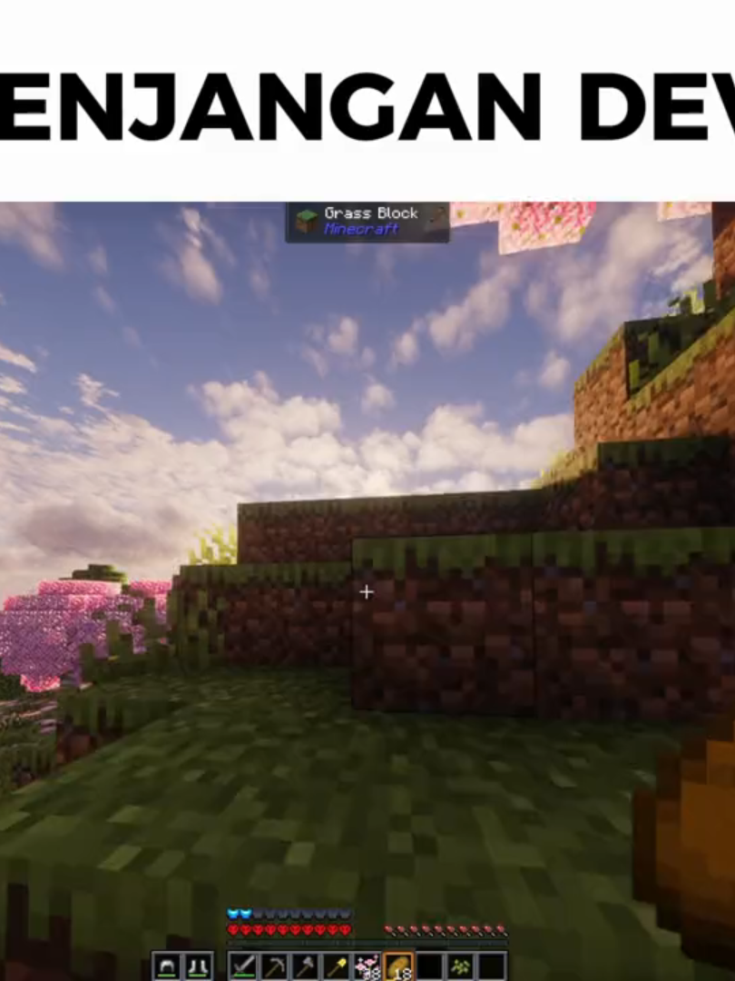KESENJANGAN DEVICE ITU NYATA | w @.naoommi || .  .  .  .  .  #Minecraft #bedrock #java #trend #fyp #meme #shader #edit #kesenjangan