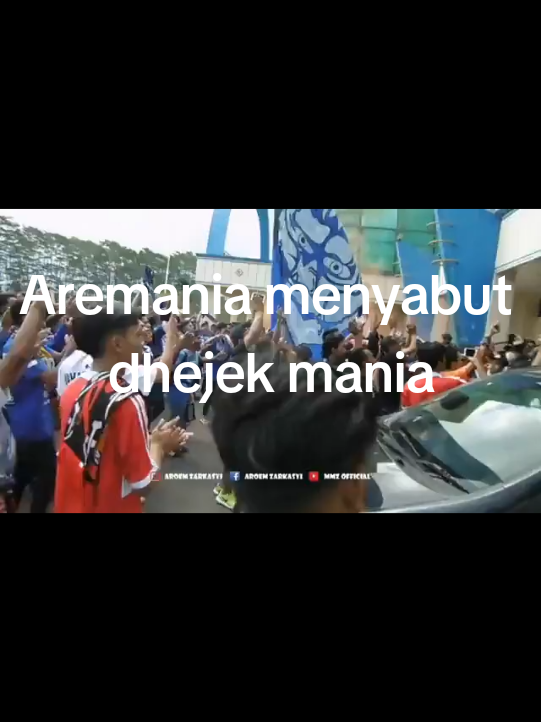 Aremania menyabut dhejek mania#arema #singoedan #malangraya #fyp #💙💙 