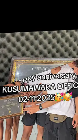 happy anniversary kusumawara official 🥳🥳@🅢 @B0tol_marJan @☆ﾟʝꪱ𝕓☆ﾟ @فيصل @707 @kikv3 @𝙆𝙄𝙆⚡ @D1k4 @andikaaAP. @prdna @KUSUMAWARA OFFICIAL REAL💯 