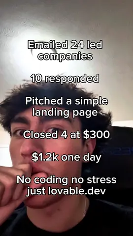 Lovable is the method😭 #fypシ゚viral #fyppppppppppppppppppppppp #landingpages #website #online 