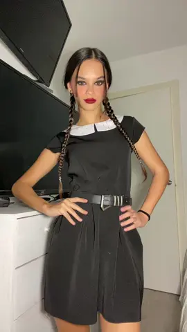 Wednesday 🖤 #fyp #miercoles #HalloweenMakeUp #trend 