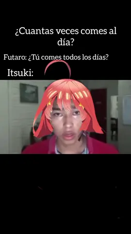 Itsuki cuando vio como vivía futaro #harimamemes #quintillizas #itsukinakano #yotsubanakano #mikunakano 