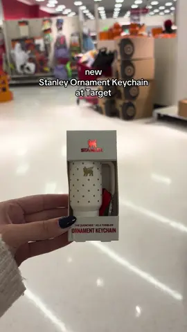 New Stanley Ornament Keychain at Target! @Stanley Brand @target #stanleyornamentkeychain #stanleyornament #target #stanley #targetchristmas 