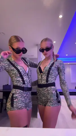 serving this weekend🪖#halloweekend #fyp #duocostume #armycostume  @maggie 🌴🌺🪼 