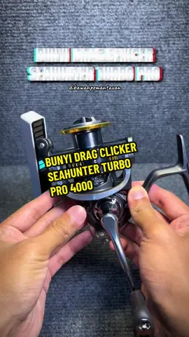 test bunyi drag clicker , seahunter turbo pro saiz 4000 . memang syahduuuuuu #seahunter #reel #spinning #turbopro #malaysia  @SEAHUNTER Malaysia @Seahunter.Fishing 