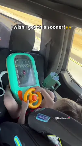 Simulated car race driving toy for kids 🏁🏎️ Perfect gift for kids 😍🛒 #kidstoys #toysforkids #carracingtoy #giftidea #fyp 