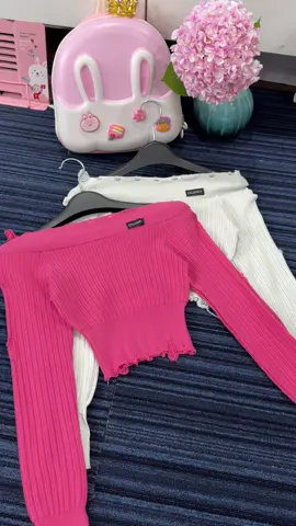 Áo dệt kim trễ vai dài tay #aolen #aodetkim #fashion #aotrevai #aolendaitay 