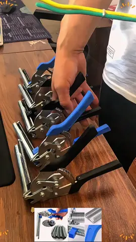 #automatic assembly of cage pliers alloy m-type nail clip buttons m nail rabbit binding cage pliers # cage pliers # recommended heart#shopping #tiktokshop #fyp #foryou 