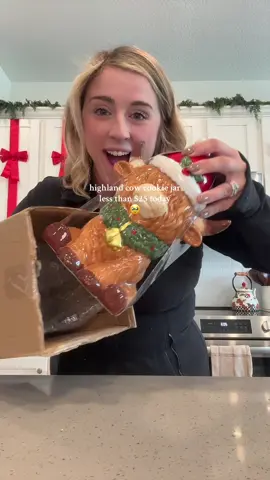 Major sale on the adorable cookie jar 🥹 #cookiejar #highlandcow #tiktokshopblackfriday #superbranddaybfcm 