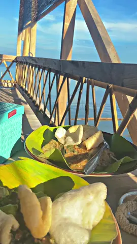 Sarapan with view 🥰 #pantaivibes #pantaibulakbaru #pantaijeparahits #jepara24jam #fypシ゚viral 