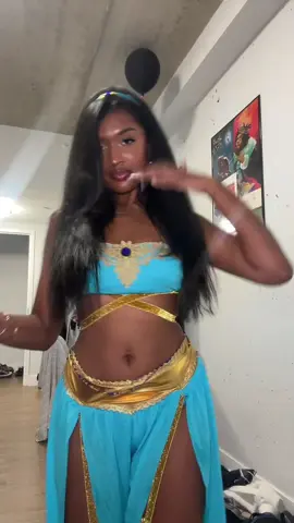Happy Halloween from princess Jasmine 