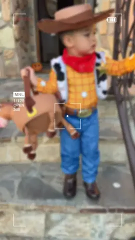 Nana’s Huero ♠️🥰💙 was the cutest woody ever !  #Halloween2025 🎃