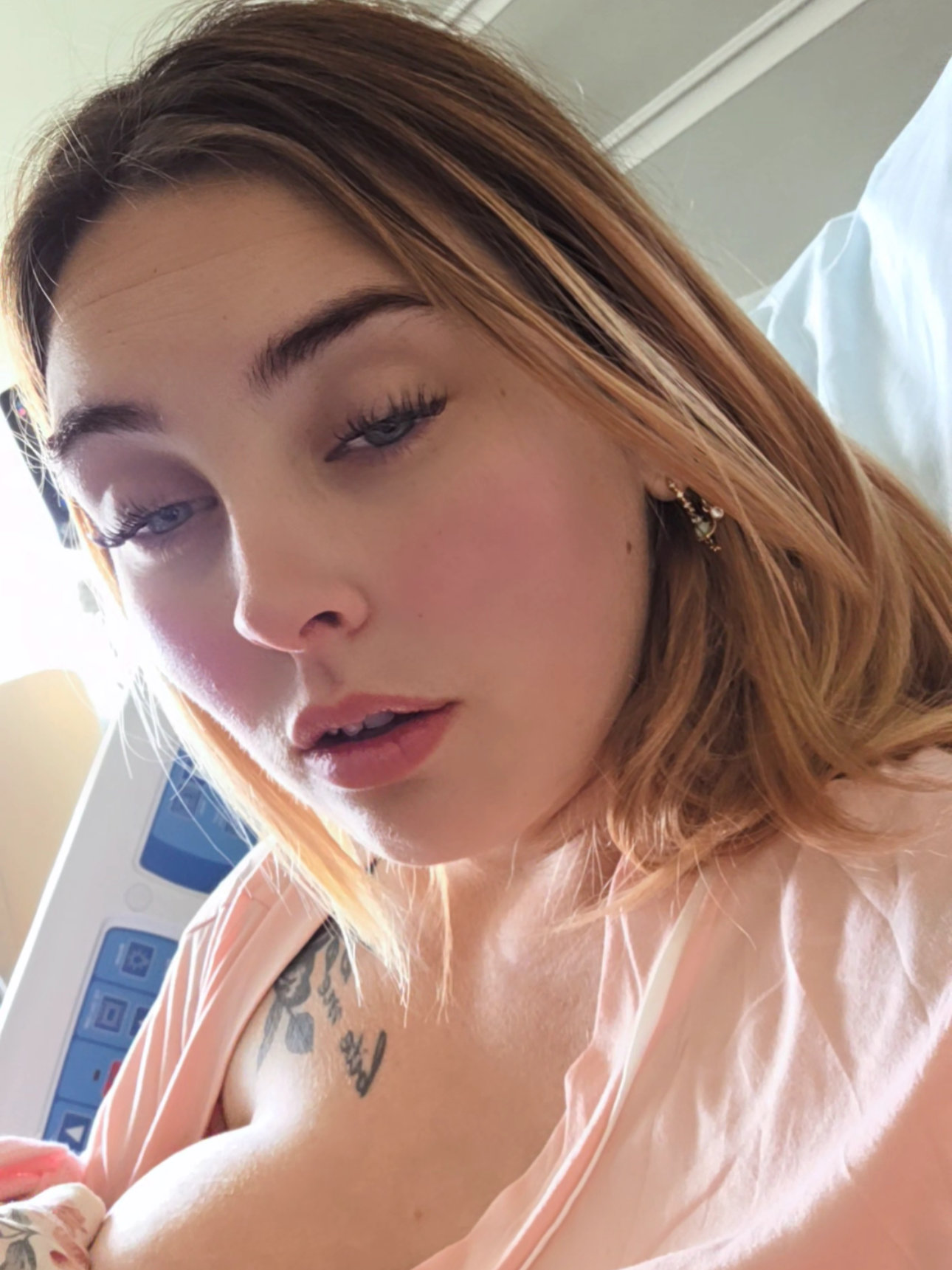 The mag drip is a different kind of pain... #magdrip #preeclampsia #preeclampsiaawareness #pregnancyjourney #laboranddelivery 