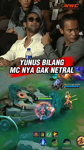 Yunus bilang mc nya gak netral!!#MLBB9TH #MLBB 