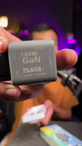 Charger fast charging cas hp 180 watt type C (teknologi GAN & suport fitur overcharge protection) #chargerfastcharging #chargermurah #cashp