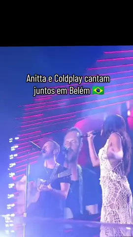 Anitta e Coldplay cantam junto no global Citizen em Belém  #pravoce #anitta #fyp #coldplay #song 