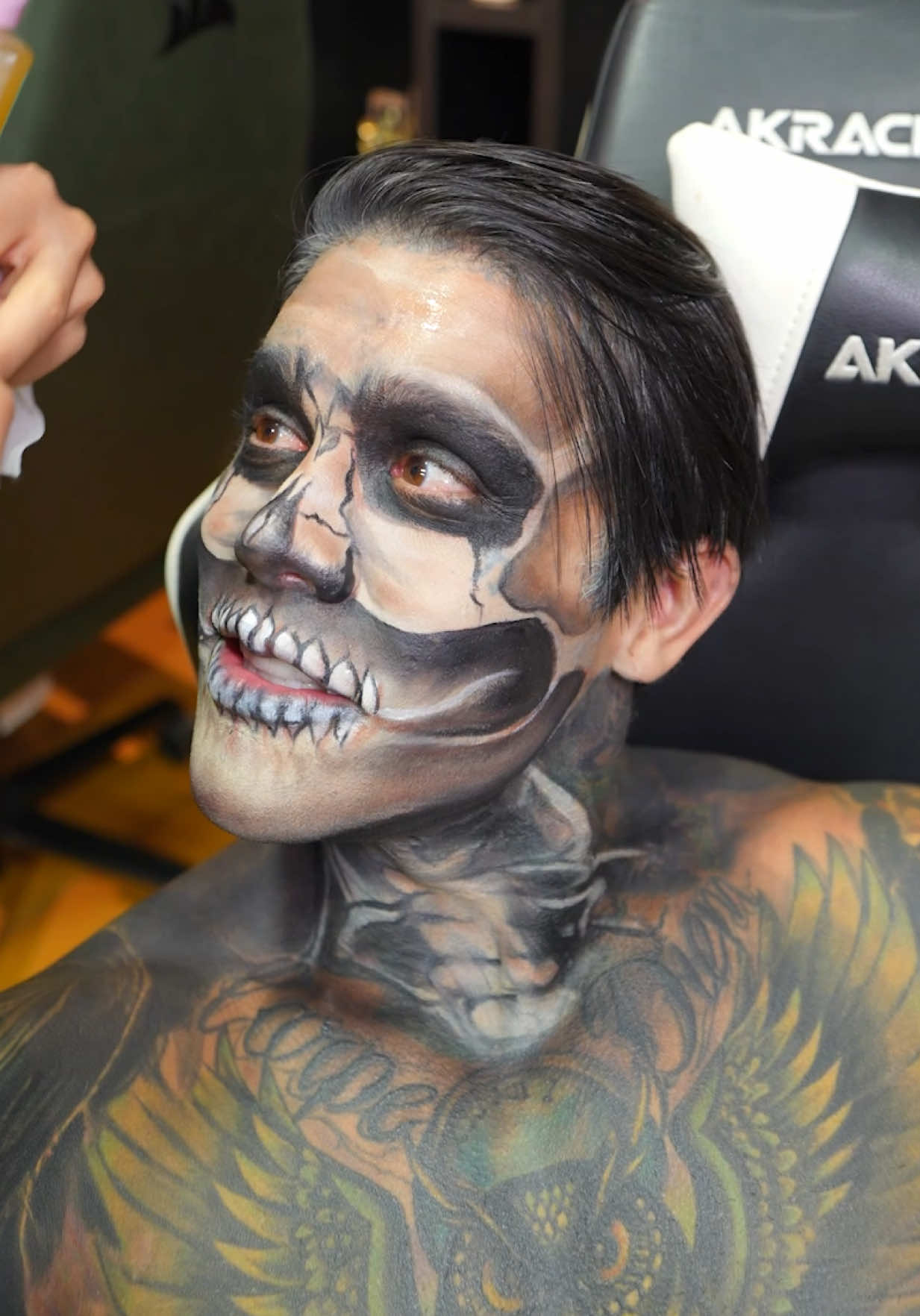 ¿Qué tal me quedó el maquillaje de Halloween? 🎃 