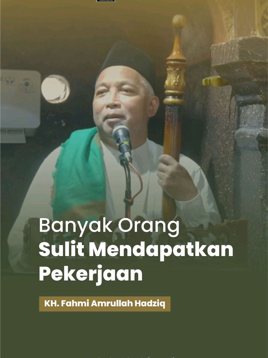 “Bisa jadi berkah dari usaha kita hilang, karena menjauhi atau meninggalkan para ulama.” #tebuireng #pesantrentebuireng #usaha #ulama #kyai