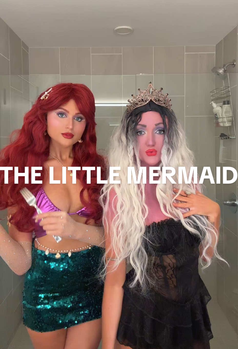 Happy Halloween 👻 @Tayler #halloween #thelittlemermaid #ariel #ursula 