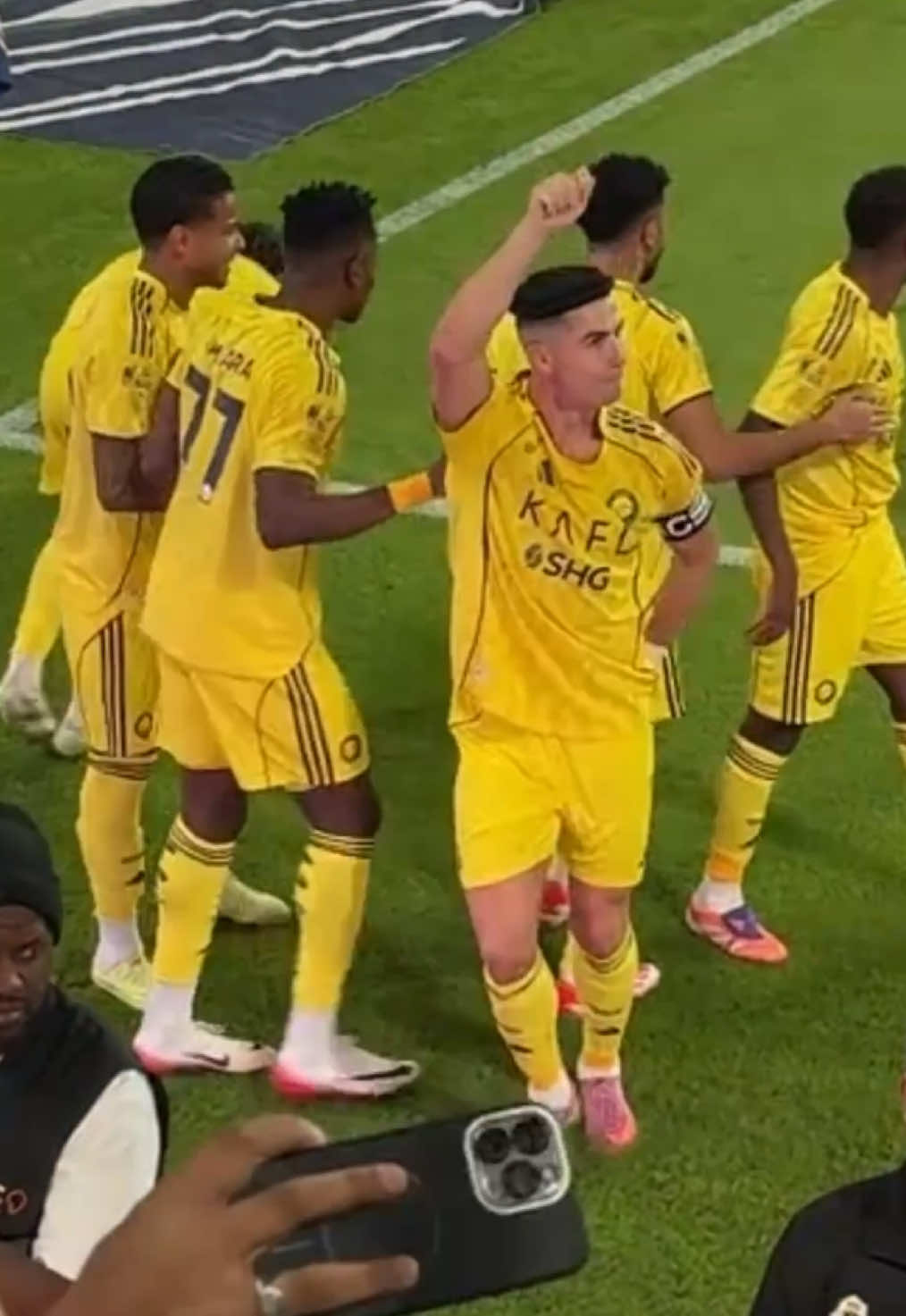 Again 😂💙💛#النصر #العالمي #متصدر_لاتكلمني 