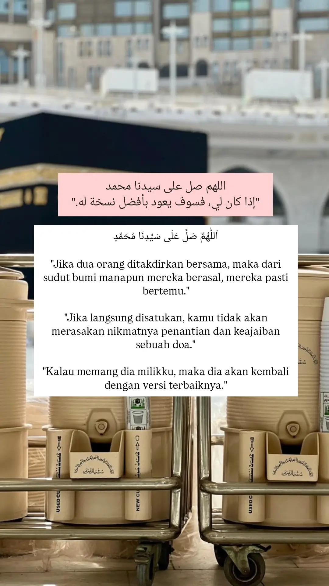 Dalam setiap penantian, ada hikmah yang tersembunyi. Mungkin kita tidak langsung disatukan, tapi percayalah, ada nikmat yang lebih besar dalam setiap doa dan usaha. Jika dua orang ditakdirkan bersama, dari sudut bumi manapun mereka berasal, pasti akan bertemu. Karena jodoh itu rahasia Allah, dan ketetapan-Nya adalah yang terbaik. ❤️ #rahasiaallah #cintadalamdiam #stayhalal  #bismillahfyp #xyzbcafypシ 
