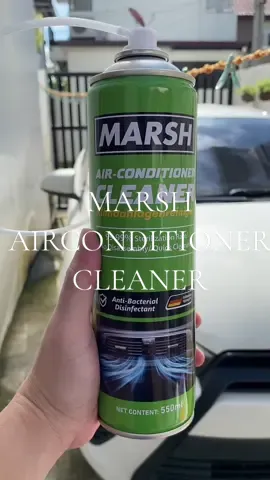 Lumakas, lumamig at amoy malinis na ang buga ng aircon ko, dahil yan sa MARSH AIRCONDITIONER CLEANER! aircon cleaning  Aircon cleaner  aircon cleaning tutorial  aircon cleaning kit set  aircon cleaner solution Car Car enthusiast Car accessories #car #carenthusiast #cartok #airconcleaner #fyp 