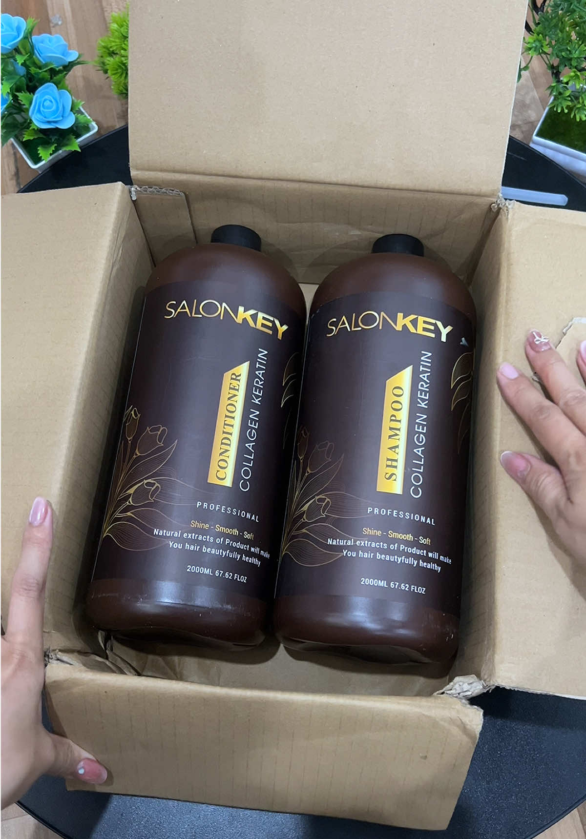 Chuẩn mượt như Salon với cặp dầu gội 4000ml #daugoi #daucap #daugoisalonkey #xuhuong #tranghatay96 