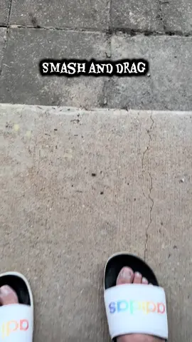 Slide to the right #smash #feet #bug #slide #Outdoors 