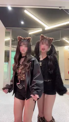🐆🐆ヒョウ柄かわちーー💕💕 #美容学生 #fyppppppppppppppppppppppp #中日美容 #文化祭 #ハロウィン #ヒョウ柄 