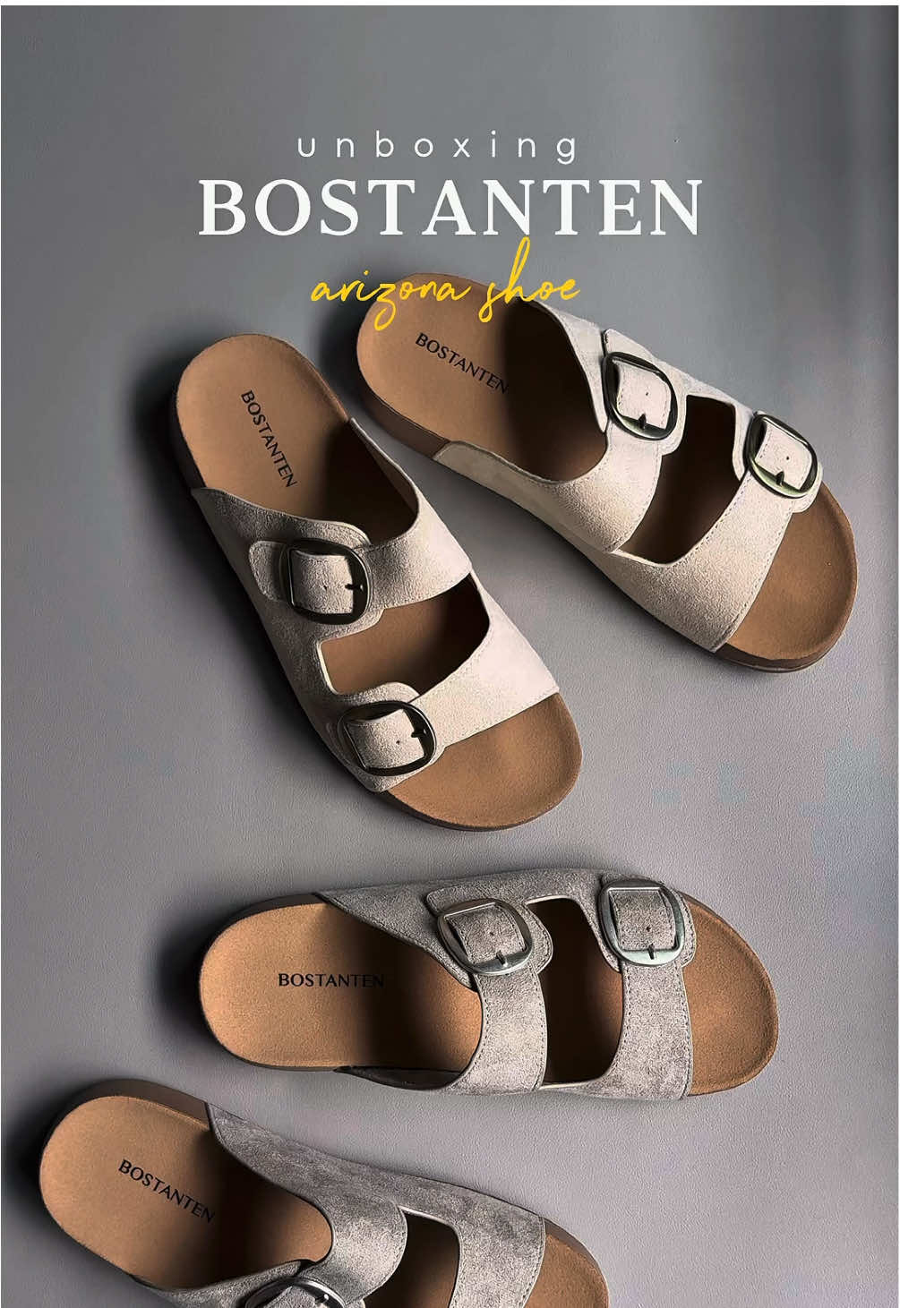 รองเท้าแตะรุ่นคลาสสิกของแบรนด์ Bostanten สี caramel pudding 🥞🍯✨ #รองเท้า #รองเท้าแตะ #รองเท้าแตะแบบสวม #bostanten #arizonashoe 