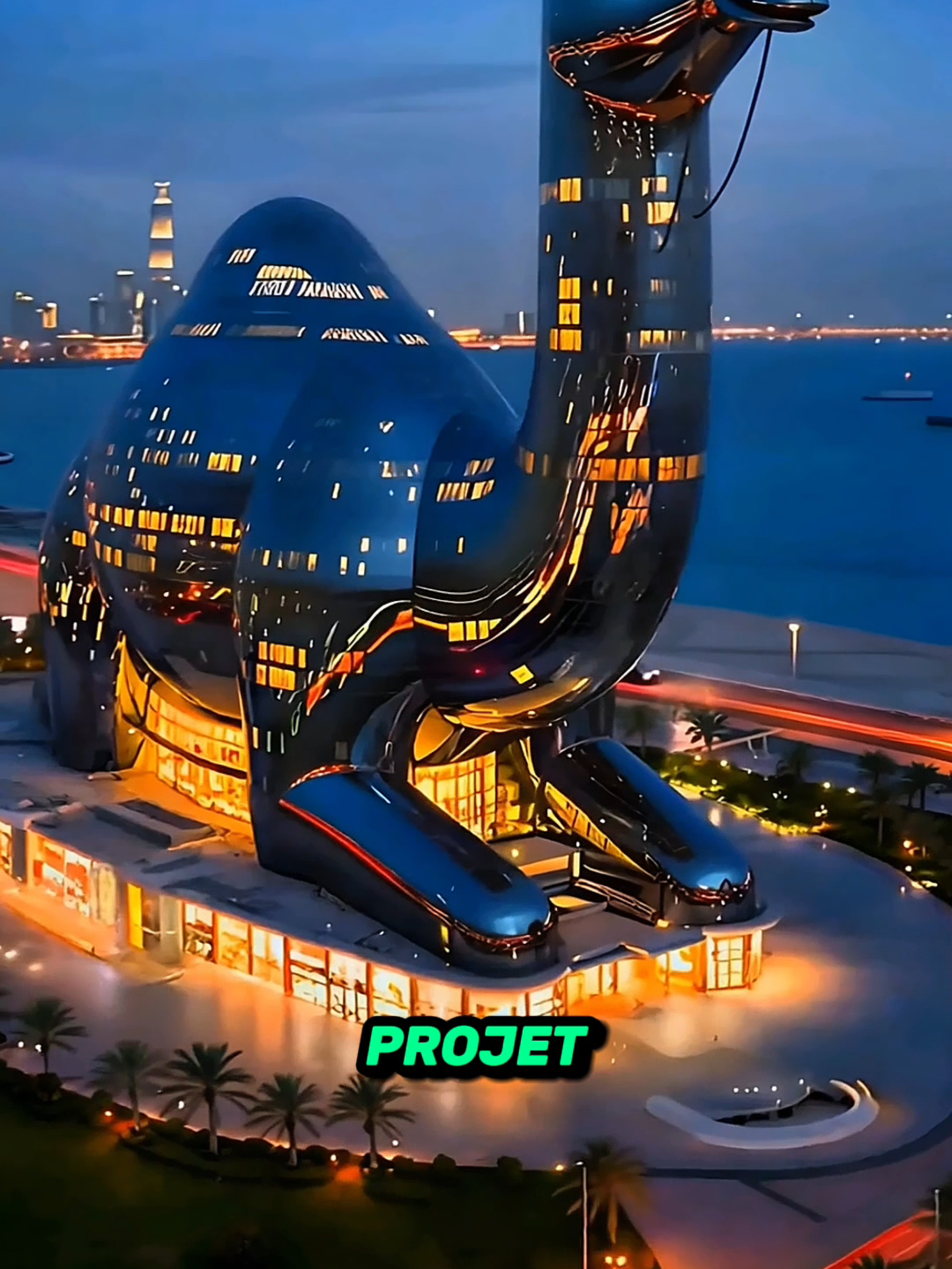 Hôtel de la Coupe du Monde 2034 en Arabie saoudite exceptionnel (Les Chameaux du Désert) 🐪