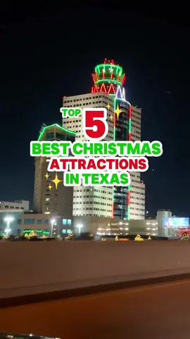 Are y'all looking for a fun things to do this Christmas in Texas? Y'all this is a list of the best Christmas attractions in all of Texas. Y'all make sure to check out this list and follow The Texas Family for more. 