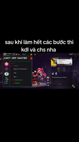 Cách fix band MENU ANKIT URF HUNTER bằng cách treo máy 