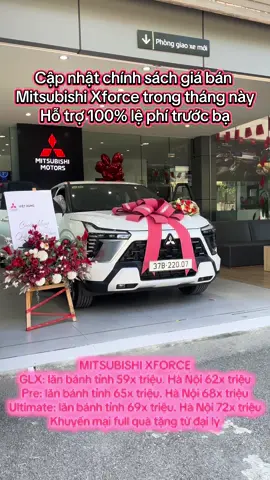 MITSUBISHI XFORCE khuyến mại cực sâu. Xforce glx giảm còn 52x triệu Xforce Pre giảm còn 58x triệu Xforce ultimate giảm còn 61x triệu 𝐌𝐈𝐓𝐒𝐔𝐁𝐈𝐒𝐇𝐈 𝐕𝐈𝐄̣̂𝐓 𝐇𝐔̀𝐍𝐆 Địa chỉ: 936 Quang Trung, Yên Nghĩa, Hà Nội  Hotline Bán hàng: 0399960345  #Xforcer  #xforceglx  #xforcepremium #xforceultimate