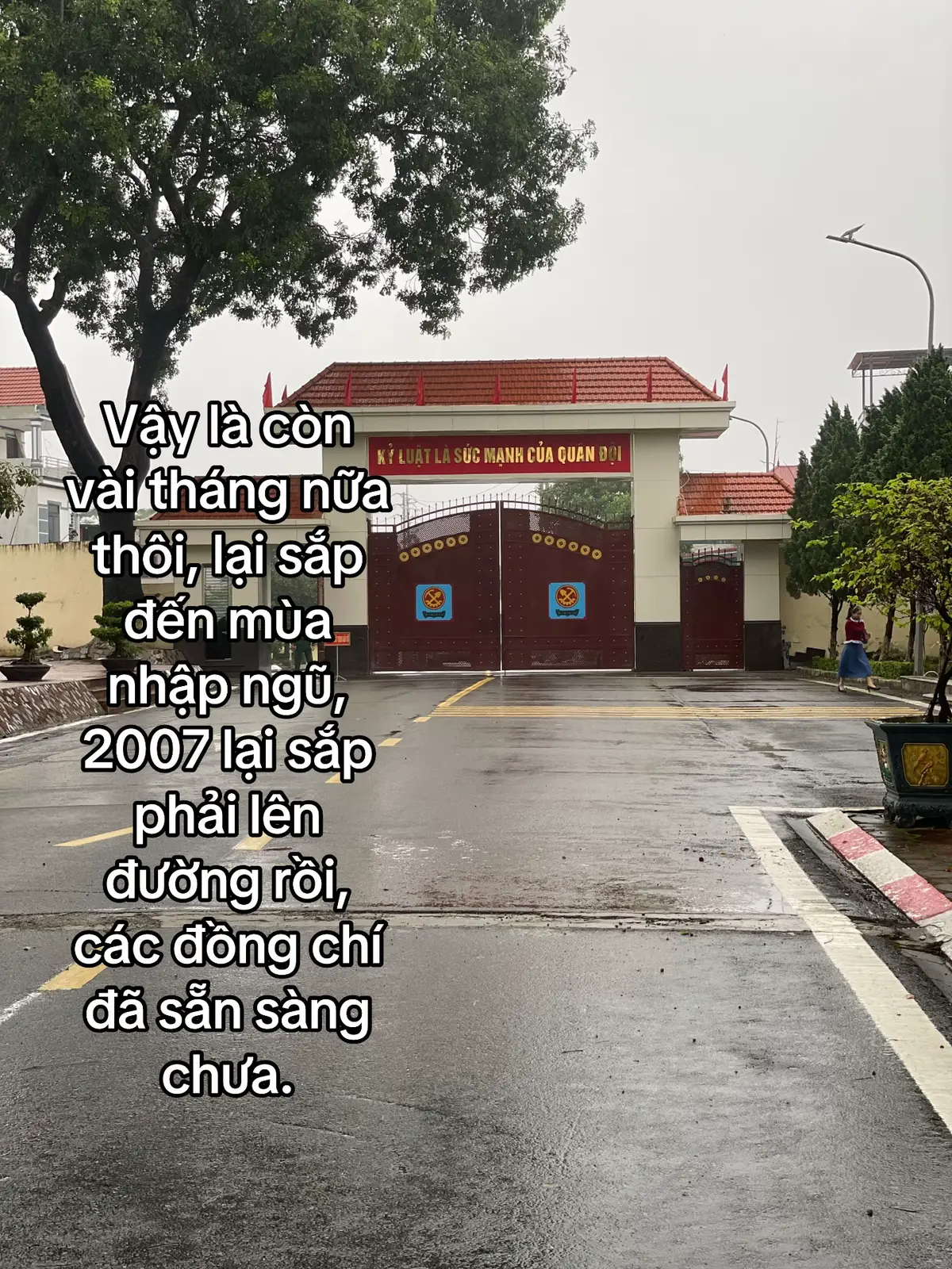 2007 đâu Vậy là còn bài tháng nữa thôi, lại sắp đến mùa nhập ngũ, 2007 lại sắp phải lên đường rồi, các đồng chí đã sẵn sàng chưa.#chubodoi #xuhuongtiktok #lữdoàn249 
