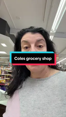 Grocery shopping! At Coles today. 🛒 