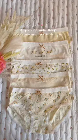 your daily dose of soft florals 🌸✨ #cotton #underwear #floral #aesthetic #girlythings