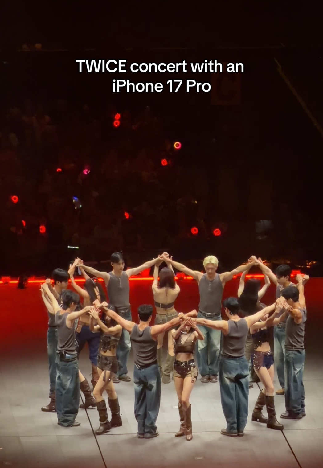 couldn’t believe my eyes 🔍#TWICE #TWICE_THISISFOR_WORLD_TOUR #TWICE_THISISFOR_WORLD_TOUR_IN_SYDNEY #iphone17pro 